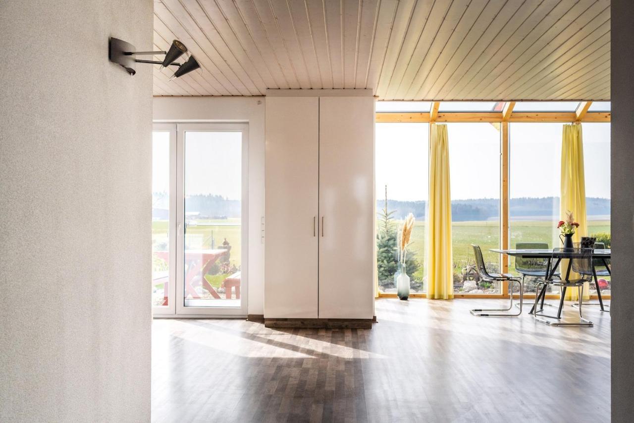 Ruhige Ferienwohnung Mit Panoramablick Ingoldingen Экстерьер фото