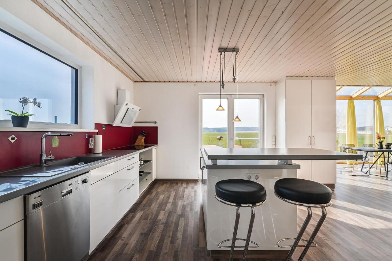 Ruhige Ferienwohnung Mit Panoramablick Ingoldingen Экстерьер фото