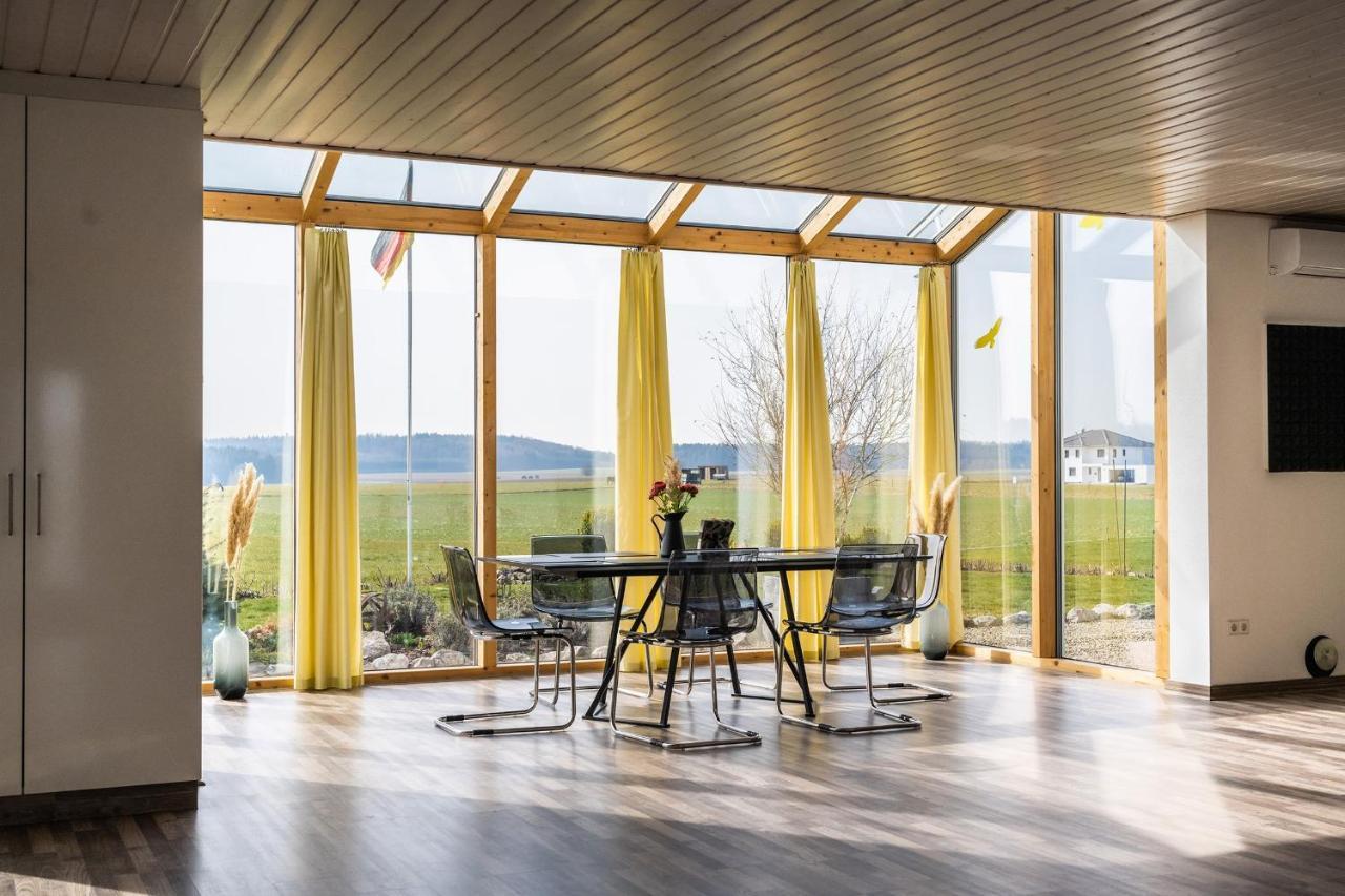 Ruhige Ferienwohnung Mit Panoramablick Ingoldingen Экстерьер фото