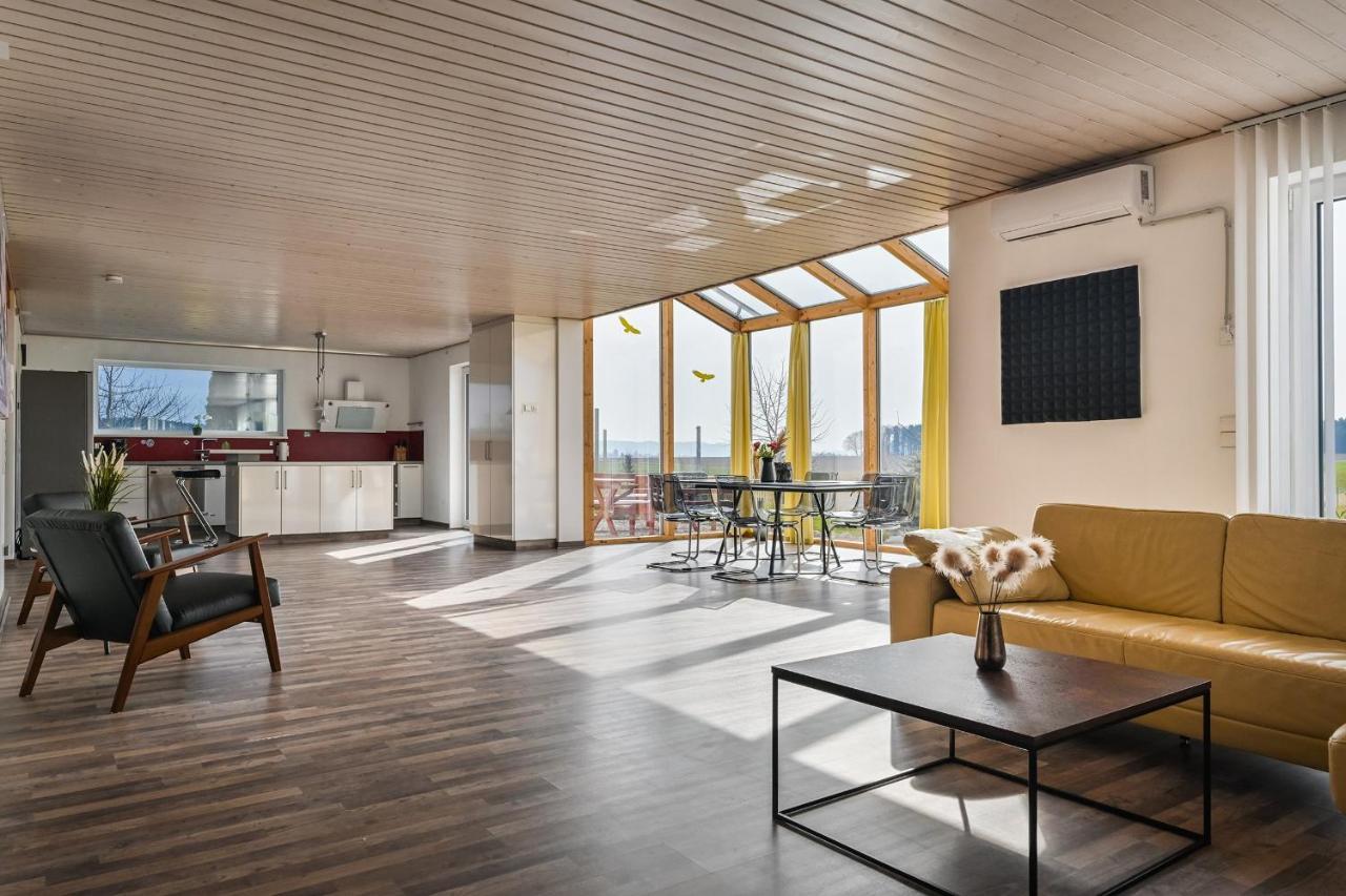 Ruhige Ferienwohnung Mit Panoramablick Ingoldingen Экстерьер фото